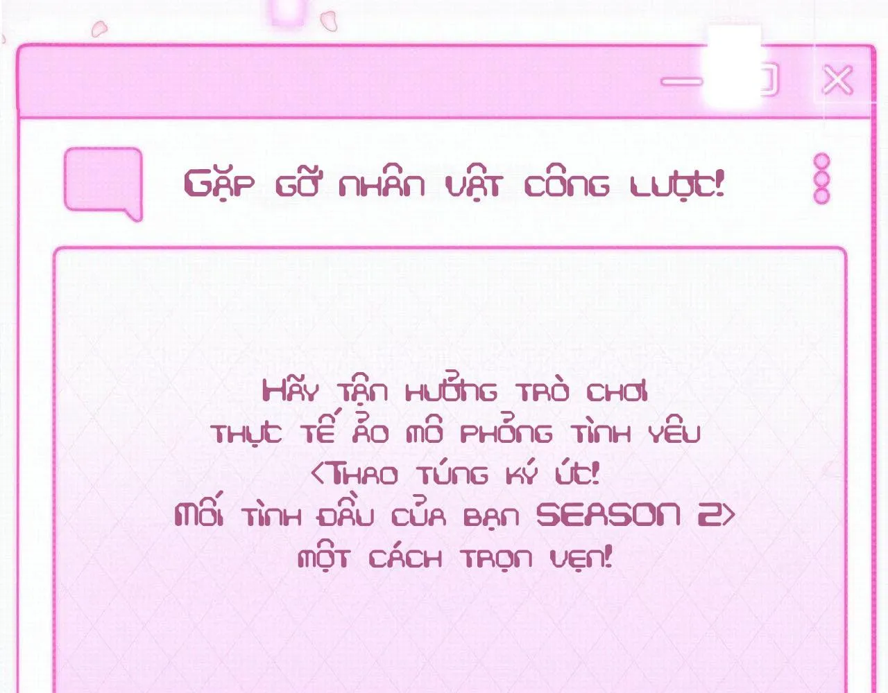 Không phải đã kết thúc rồi sao? - Chương 1