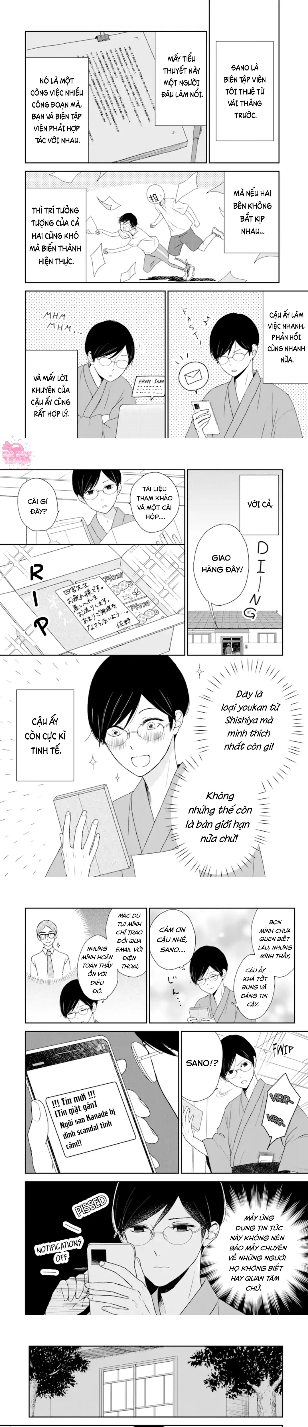 Bạn Cùng Nhà - Sano, Chỉ Là Biên Tập Viên Của Tôi Thôi! - Chap 1