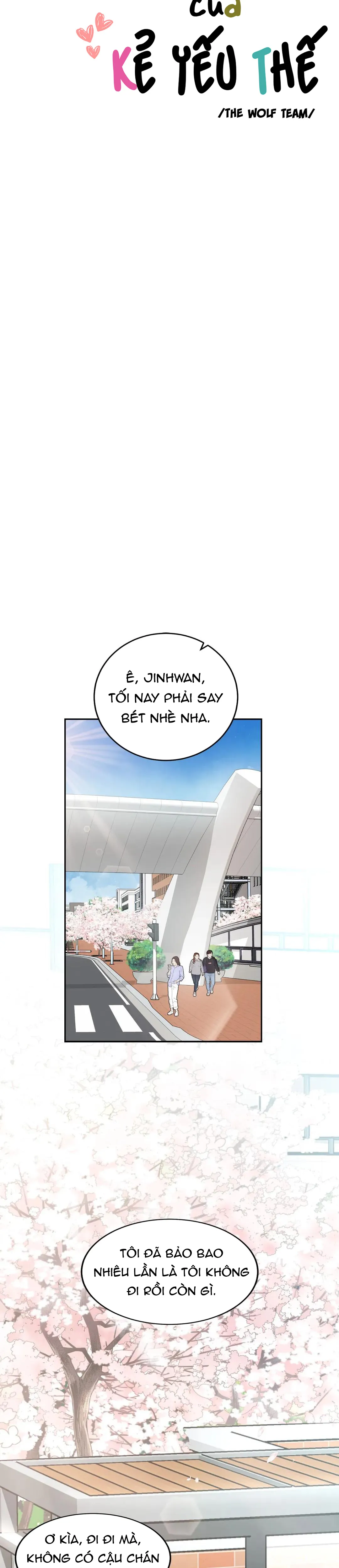 Tình Yêu Của Kẻ Yếu Thế - Chương NT1
