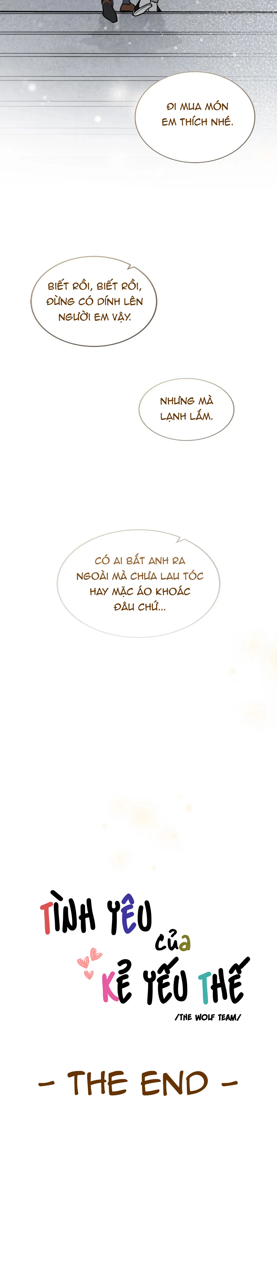 Tình Yêu Của Kẻ Yếu Thế - Chương NT4