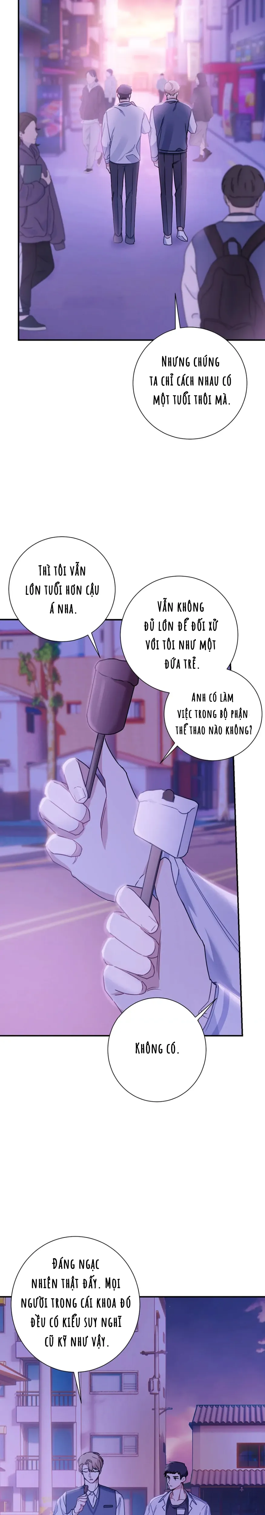 Khu vực quan tâm tình yêu - Chương 3