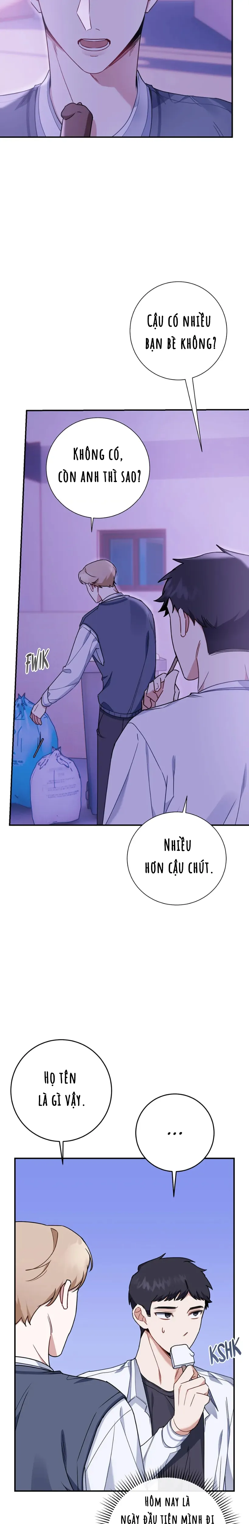 Khu vực quan tâm tình yêu - Chương 3