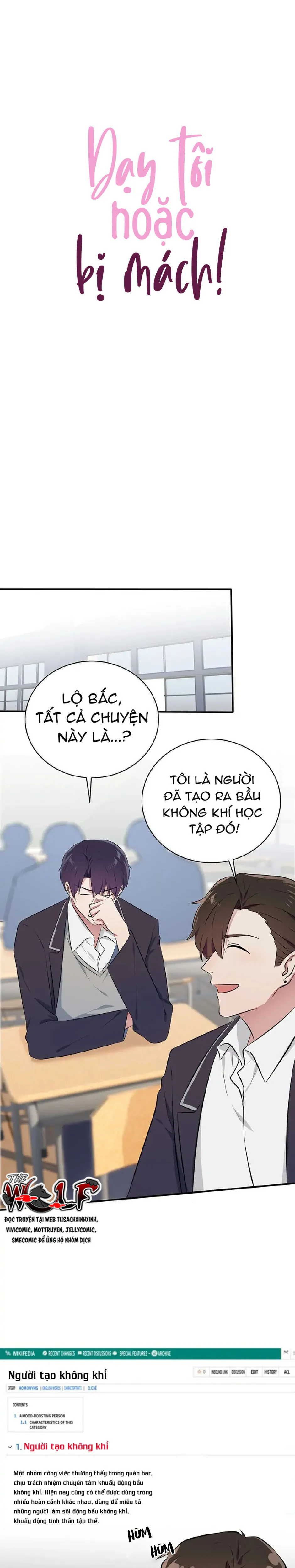 Dạy Tôi Hoặc Bị Mách - Chương 15